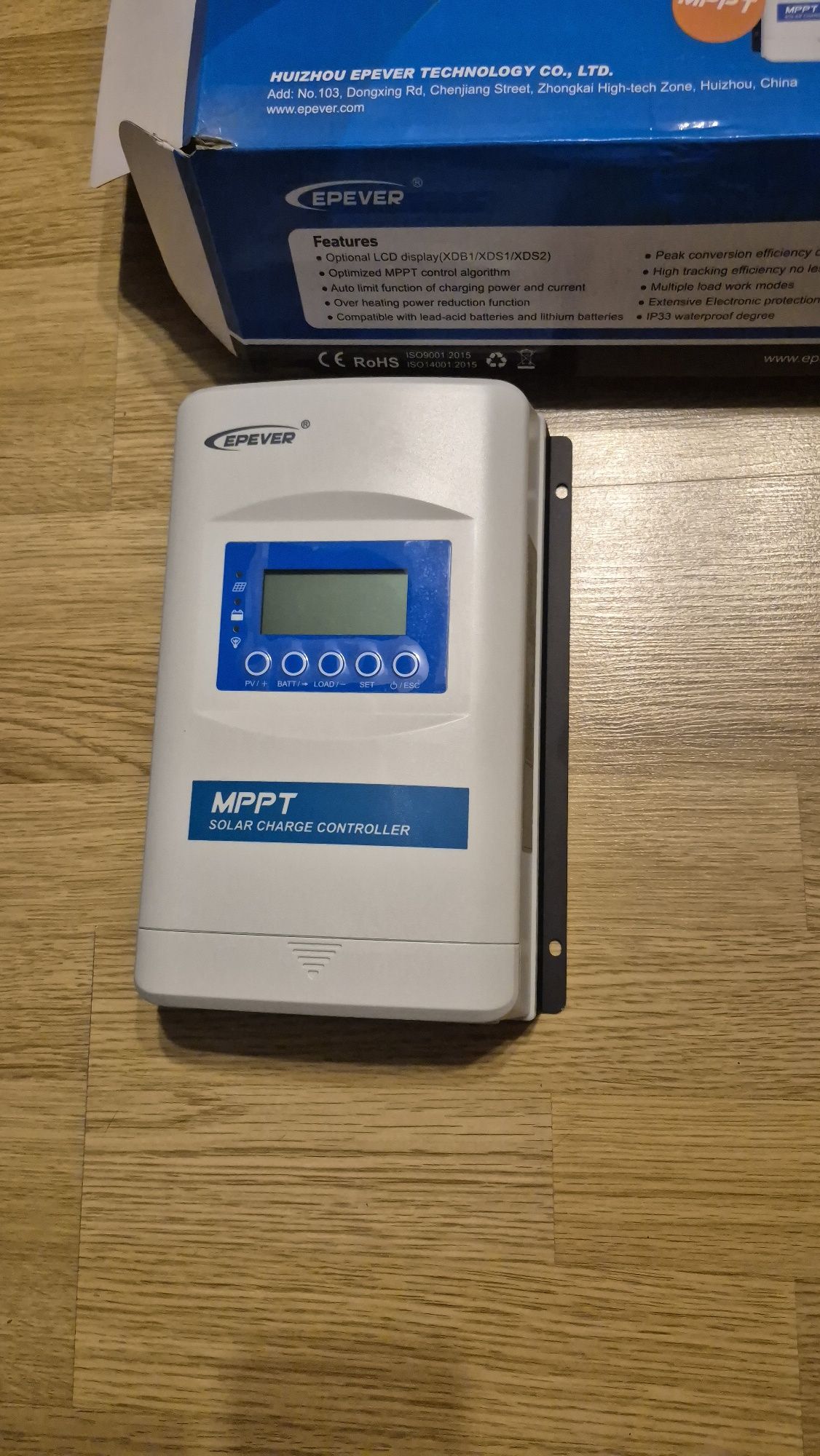 Regulator ładowania Epever MPPT 40A