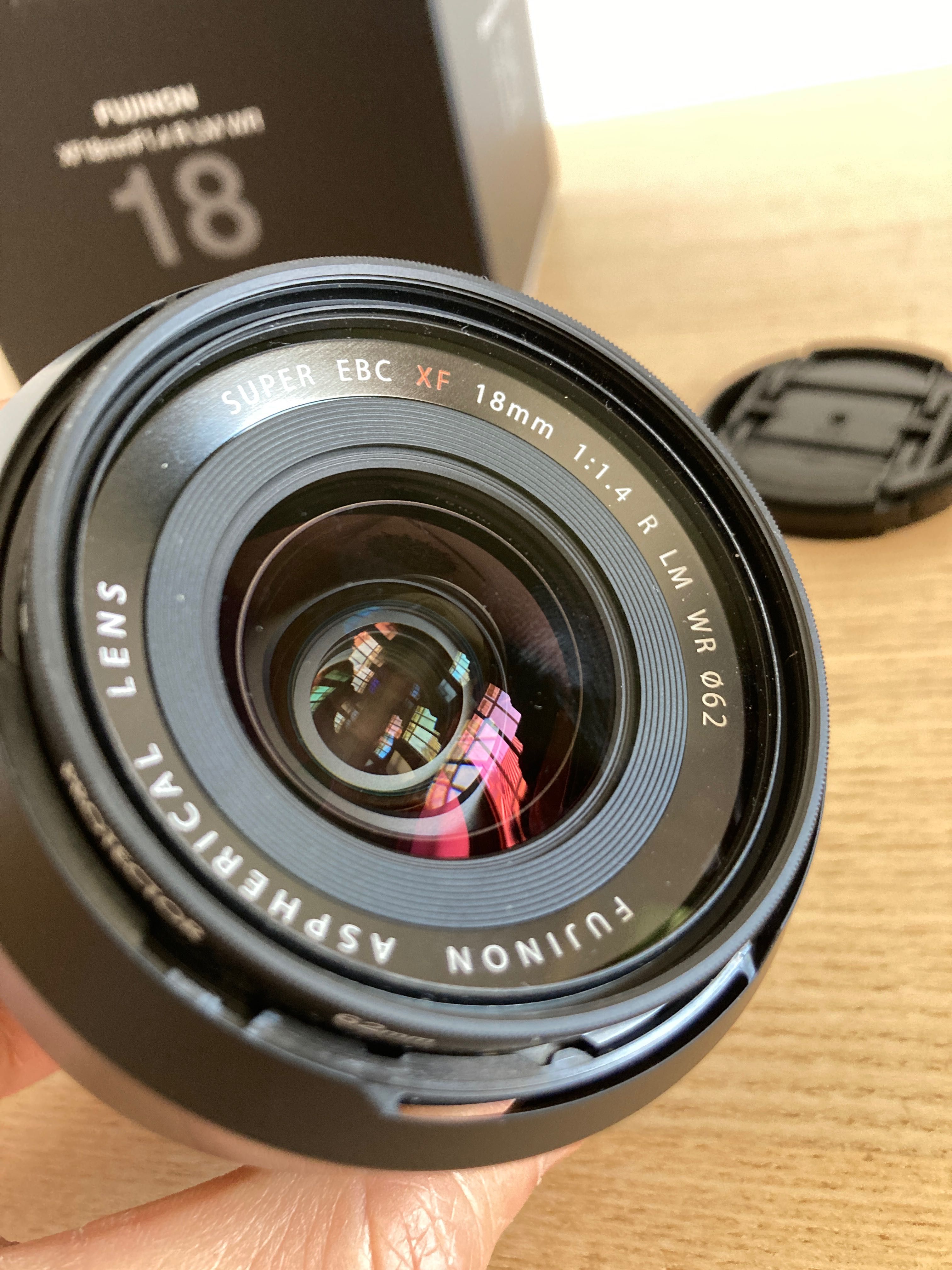 objectiva Fujifilm XF 18mm f1.4