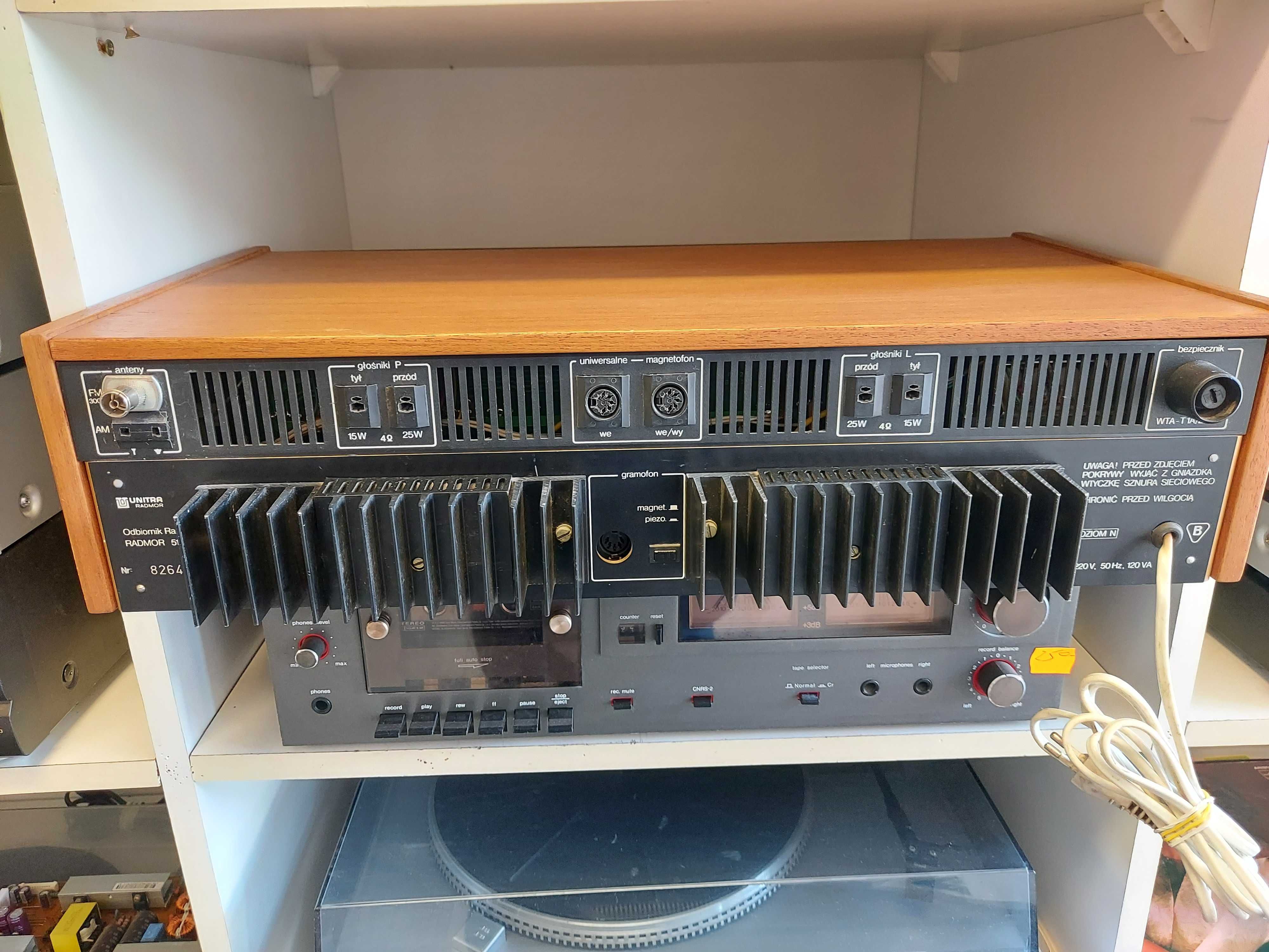 Amplituner odbiornik radiowy Radmor 5102-T Stereo HiFi Quasi Quadro