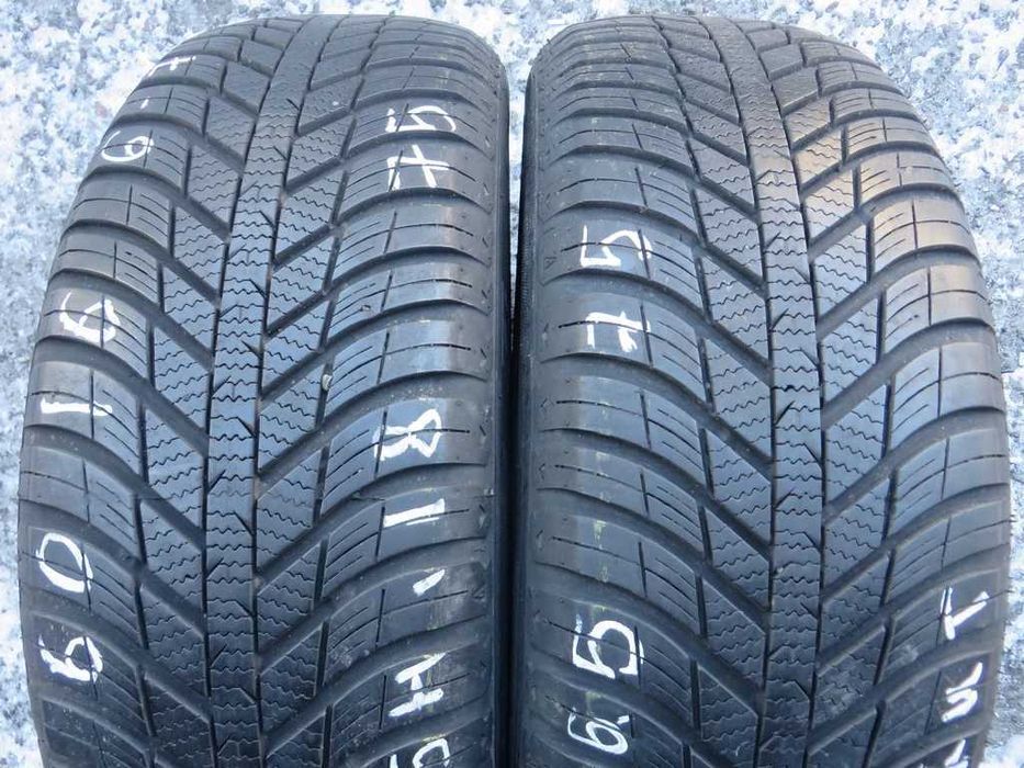 215/60 R16 95H Nexen Nblue4Season M+S 2штуки протектор 6-7 мм 75-85%