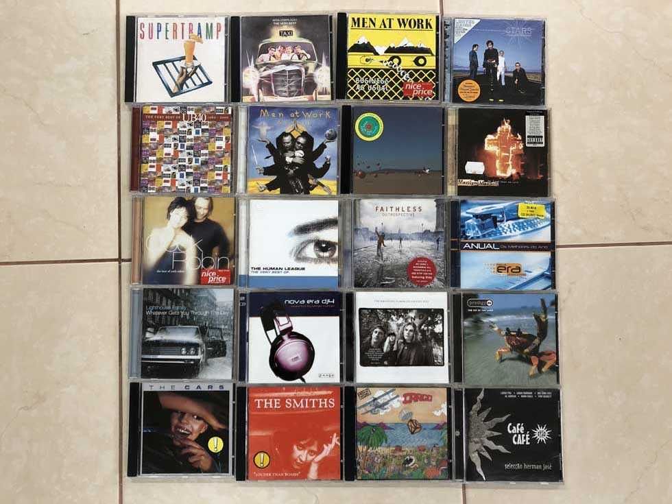Lote de 41 CDs de Audio - Música Diversa - Originais - Ver Imagens