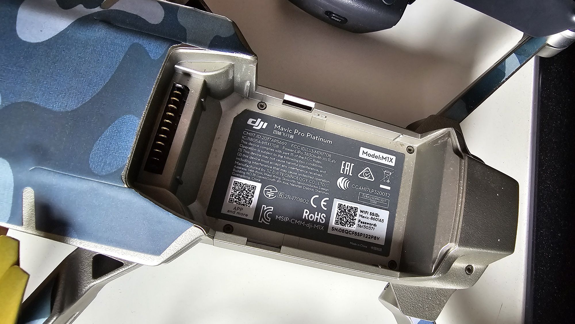 DJI Mavic Pro Platinum Fly More Combo