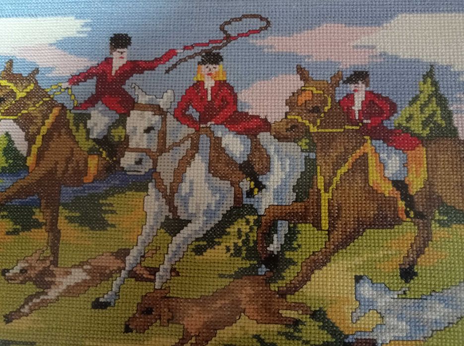 Quadros vintage ponto de cruz