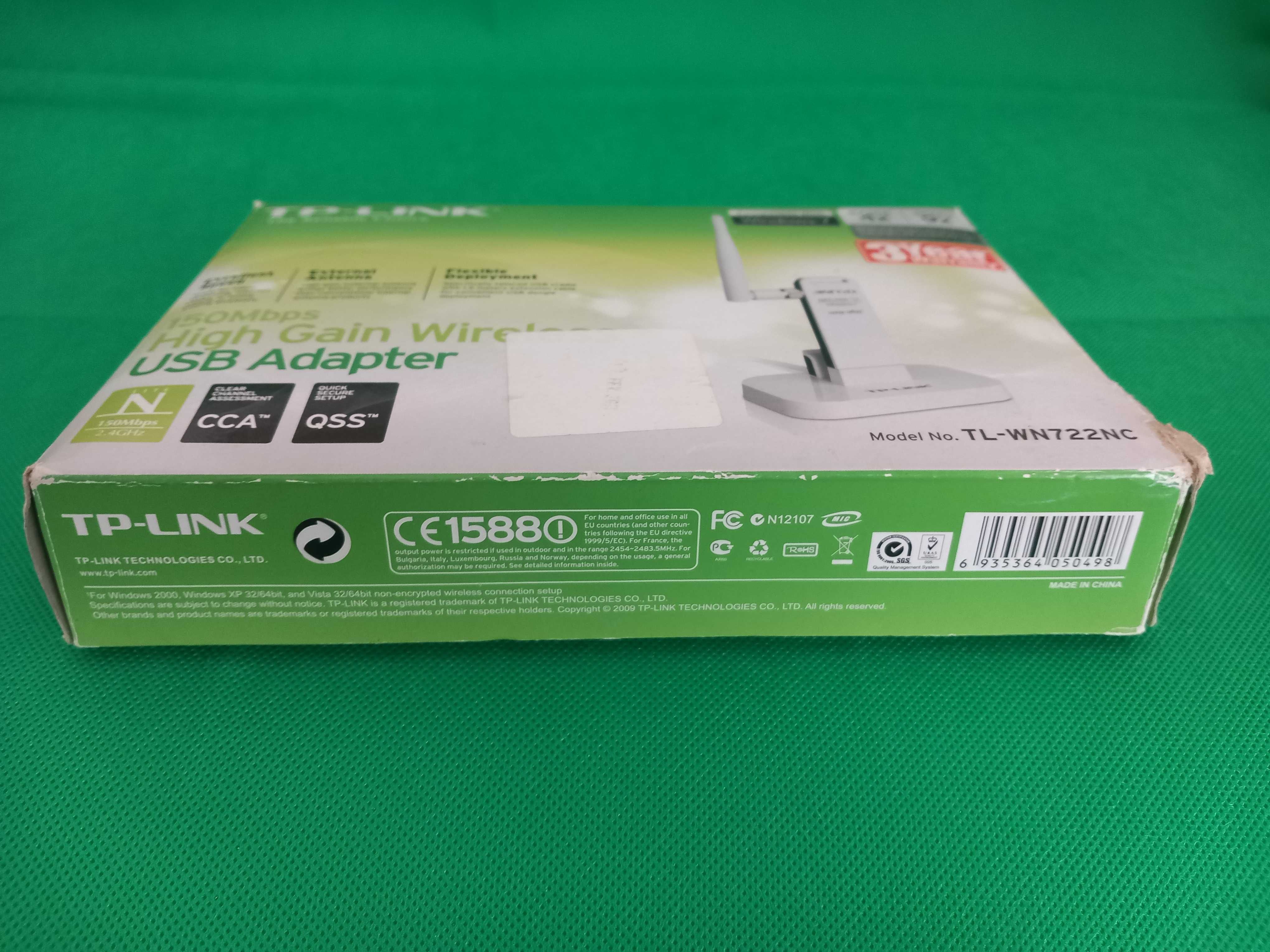 Router TP-Link Adaptador USB sem fio  – 150 Mbps Wi-Fi