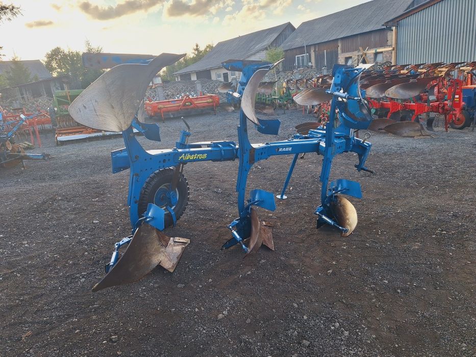 Pług 3 skibowy obrotowy Rabe Albatros 3x50 stan bdb nie Lemken