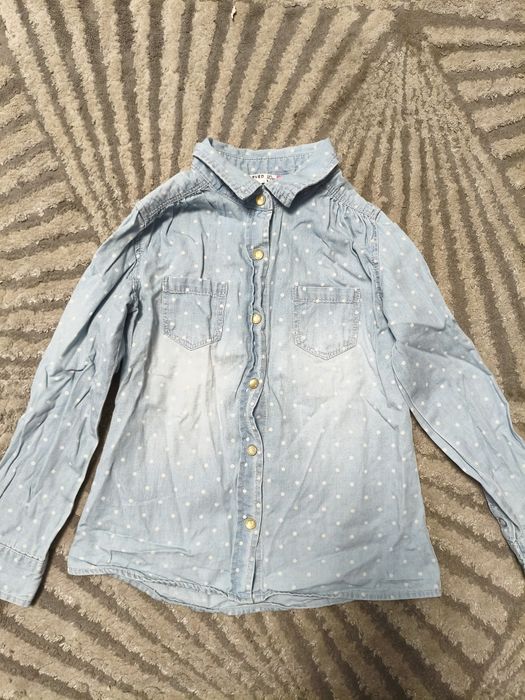 Koszula dziewczęca jeans