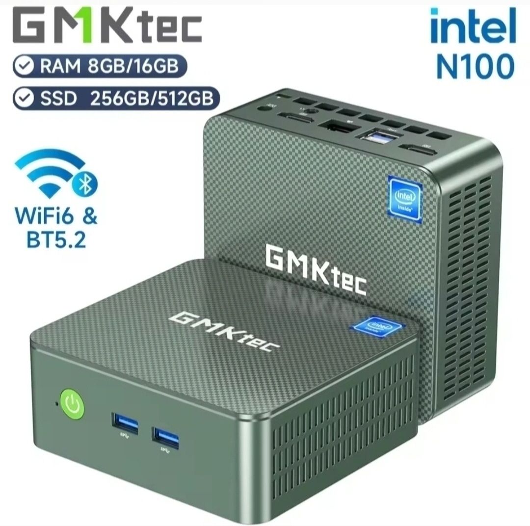 Komputer GMKtec G3 mini PC Intel N100 8/255GB Windows 11 Pro