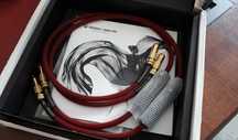Audiomica Laboratory Rhod Reference LUXURY NOWY interconnect RCA 1m