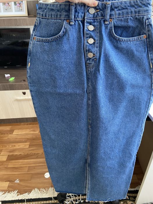 Джинсова спідниця 36 (s)