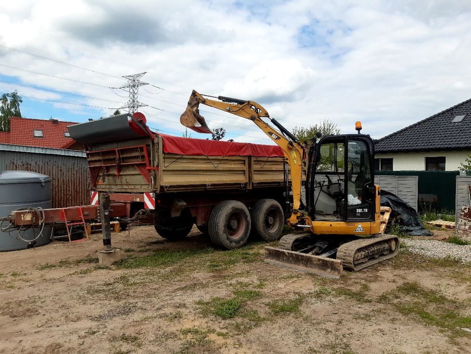 Prace ziemne, Wywrotka, Ładowarka, Koparko-Ładowarka,  mini koparka