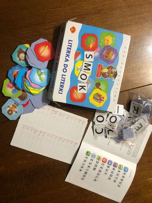 Gra Mądra sowa Litera do literki