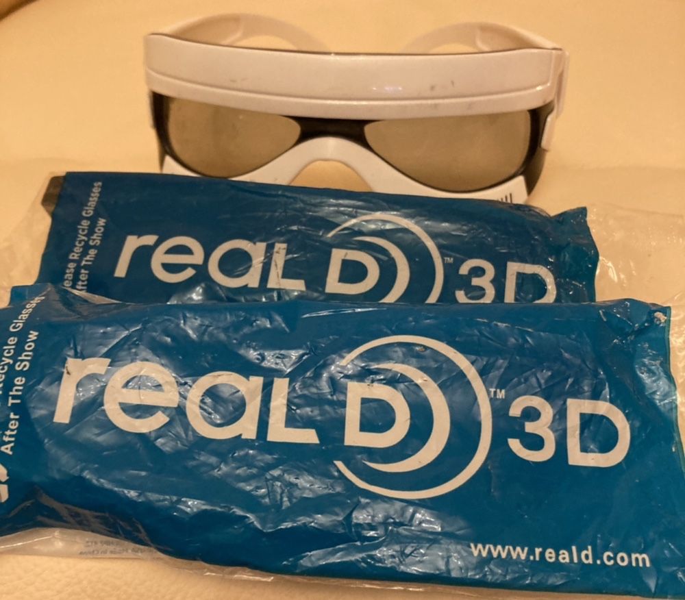 3D очки новые Real 3D