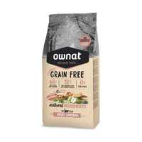 PORTES GRÁTIS - Ownat Gato Just Grain Free Adulto Frango 8kg