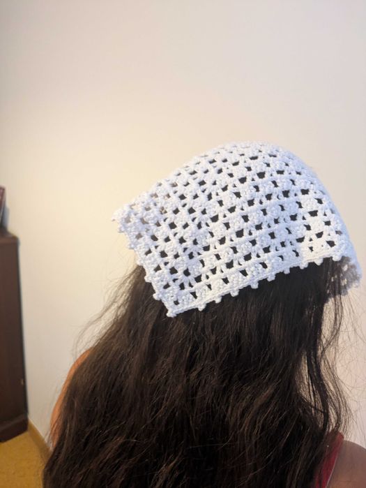 Bandana em crochet