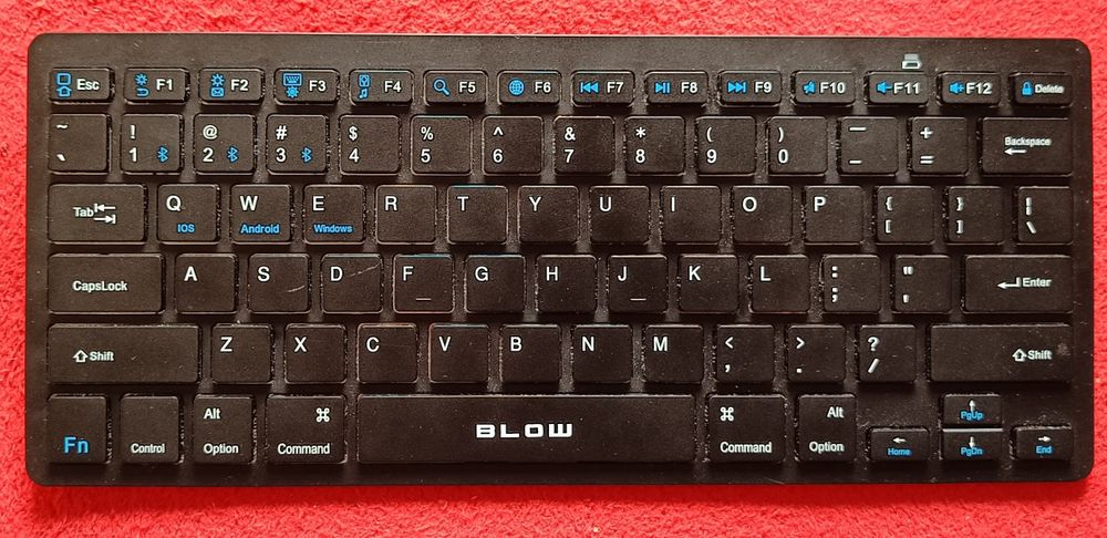 Klawiatura bezprzewodowa. Do tv, tel, tableta, pc.