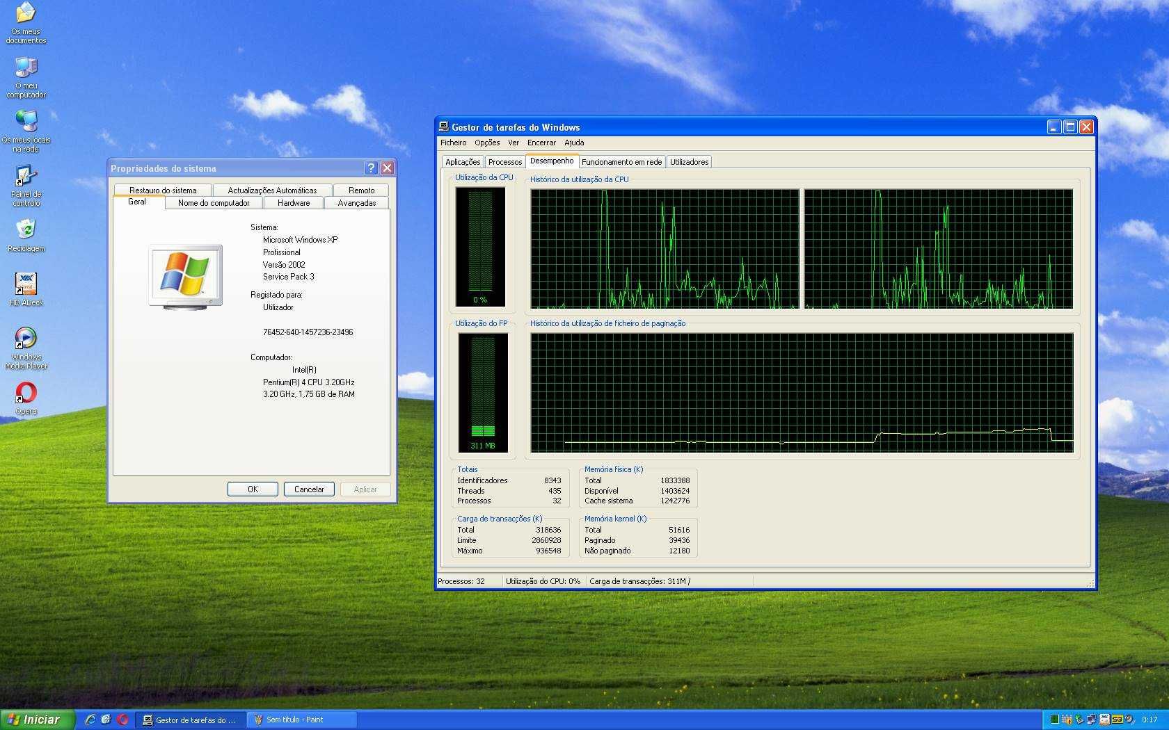 PC Acer/BioStar P4M900-M4 Pentium 4 3.2E HT 2Gb 40Gb+80Gb WinXP/Win7