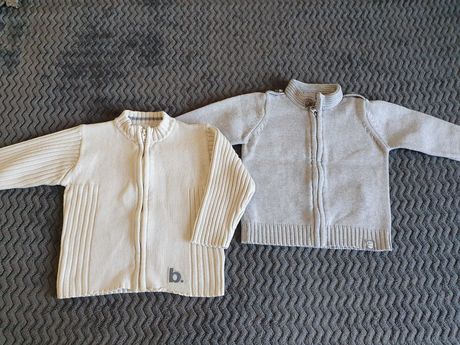 Zara, H&M - 2 sweterki na chłopca 80cm
