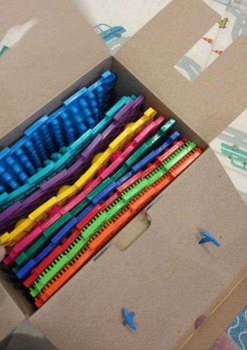 ЧОРНА Пʼятниця|Масажний ортопедичний килимок для діток 10 пазлів