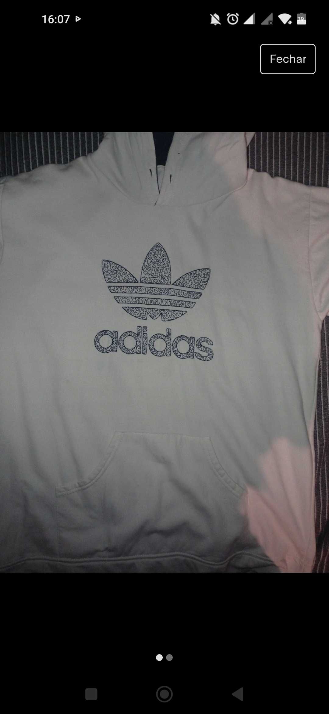 Sweat adidas em bom estado tamanho L