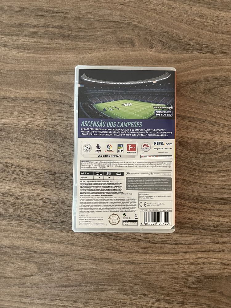 Jogo Fifa 2019 Switch
