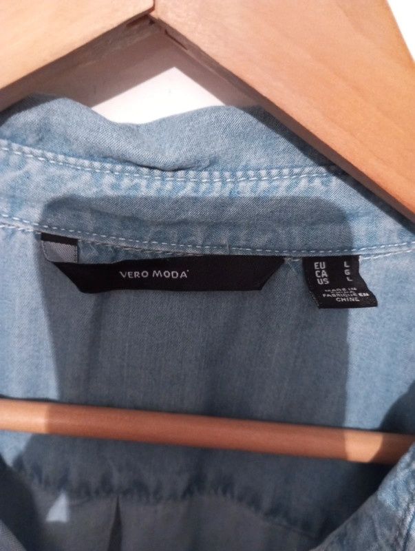 Vestido Ganga Vero Moda Tamanho L