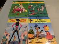 3 Livros do Lucky Luke e 1 do Ratanplan