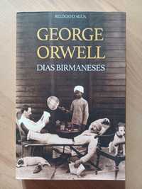 Livro "Dias Birmaneses" de George Orwell (Relógio d'Água) - novo