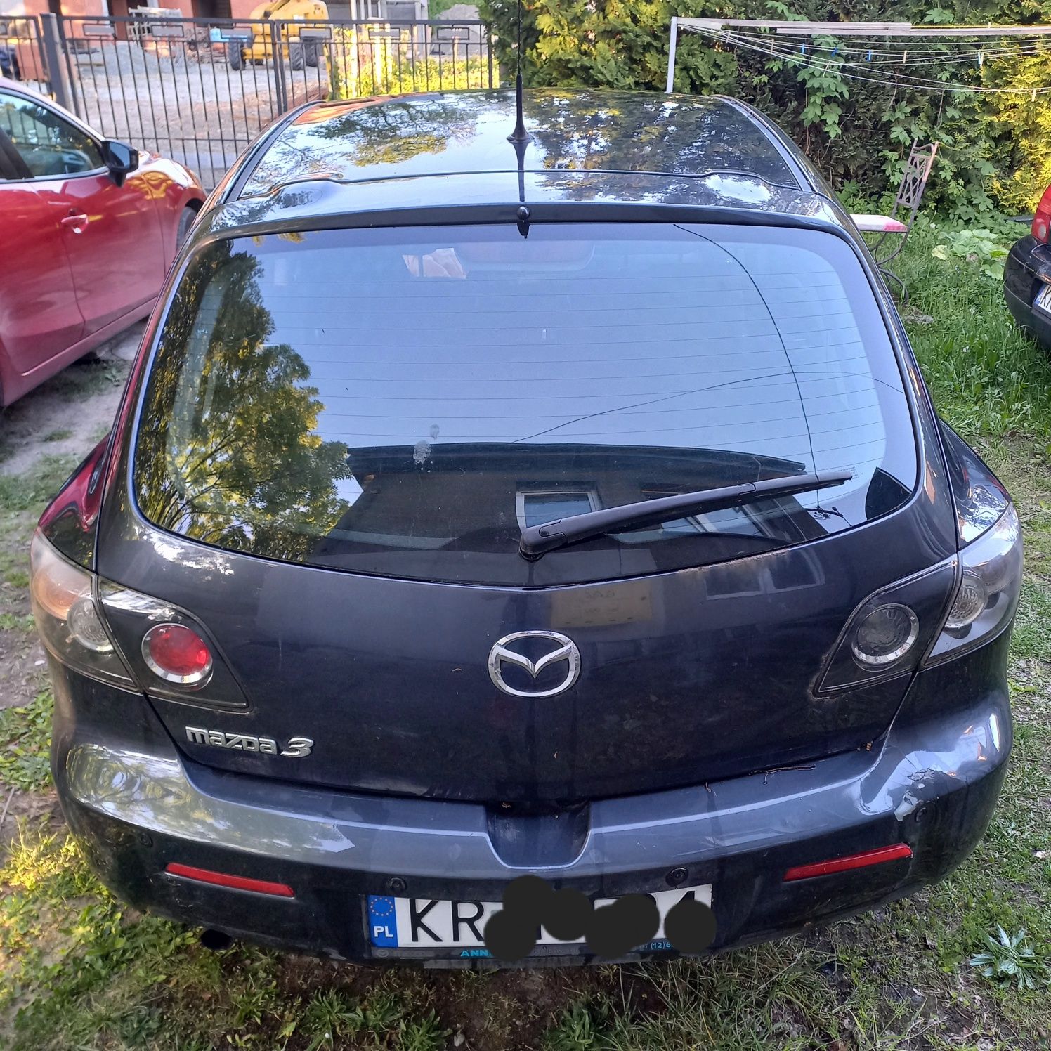 Mazda 3 rok 2007 dobry stan ogólny 1.6 benzyna