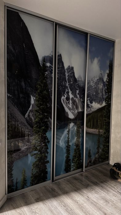 Двері в шафу-купе, гардеробну