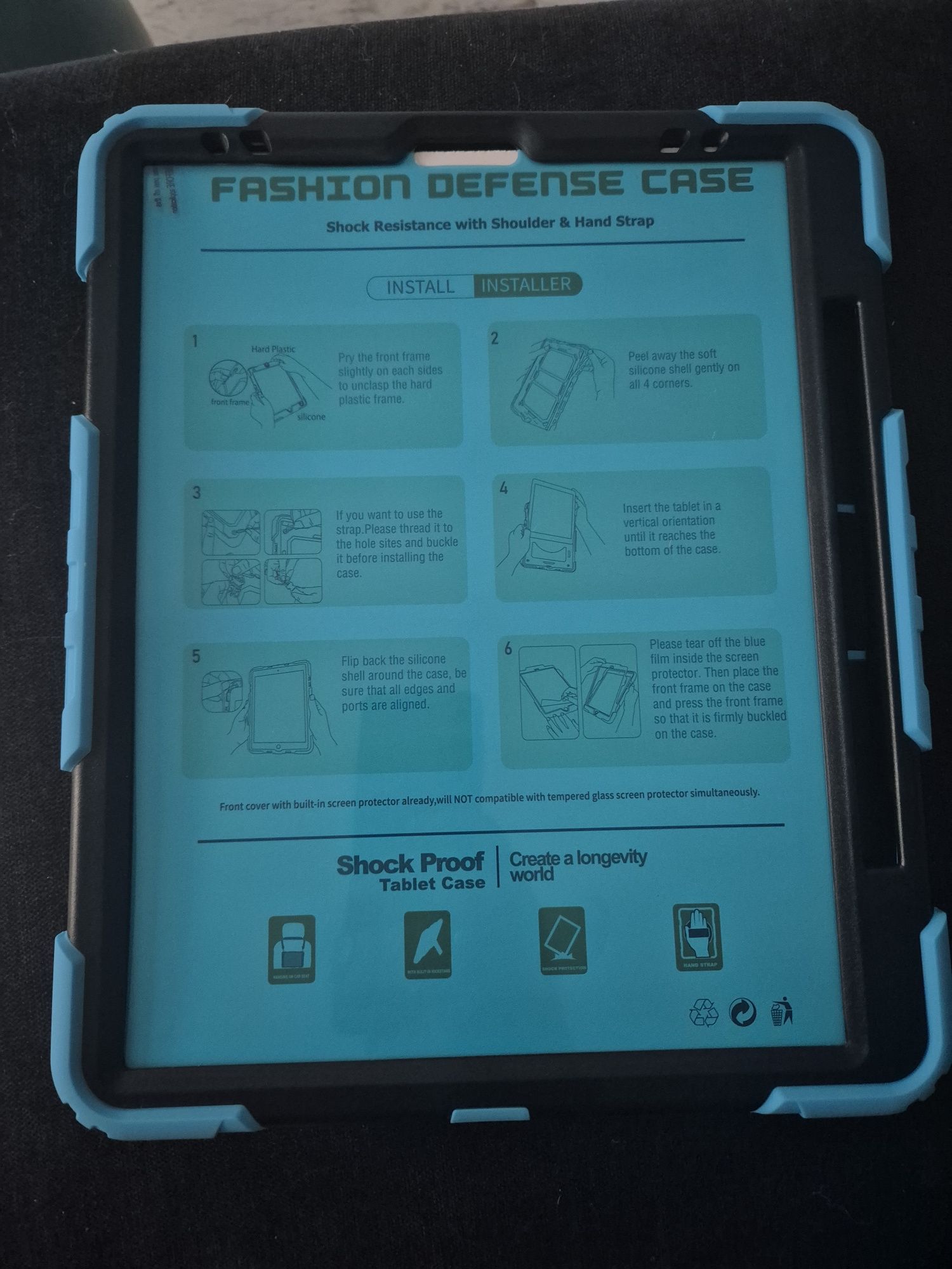 Etui na tablet duze