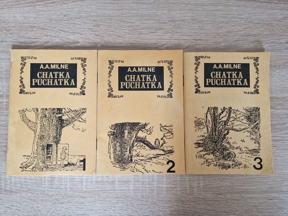 Chatka Puchatka 3 zeszyty
