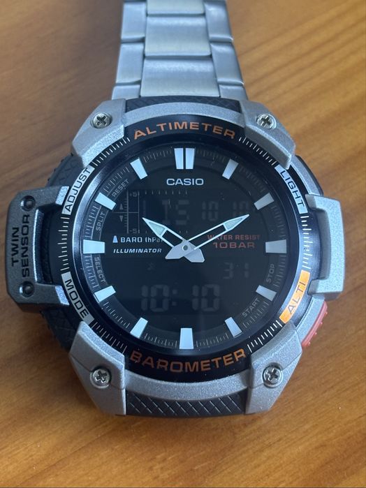 Relogio Casio Illuminator 5Alarme World Time