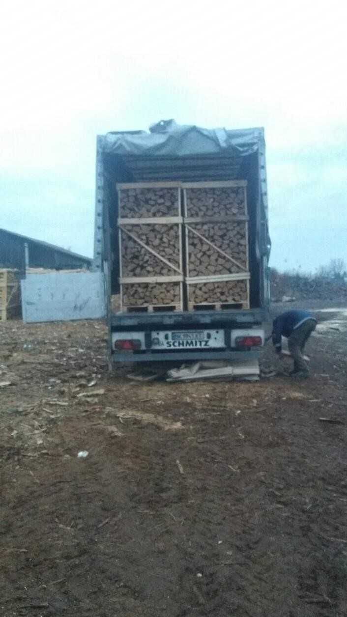 Дрова колоті в ящиках. Від виробництва. Доставка.