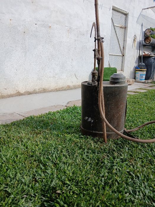 Maquina  de sulfato  toda em cobre a funcionar