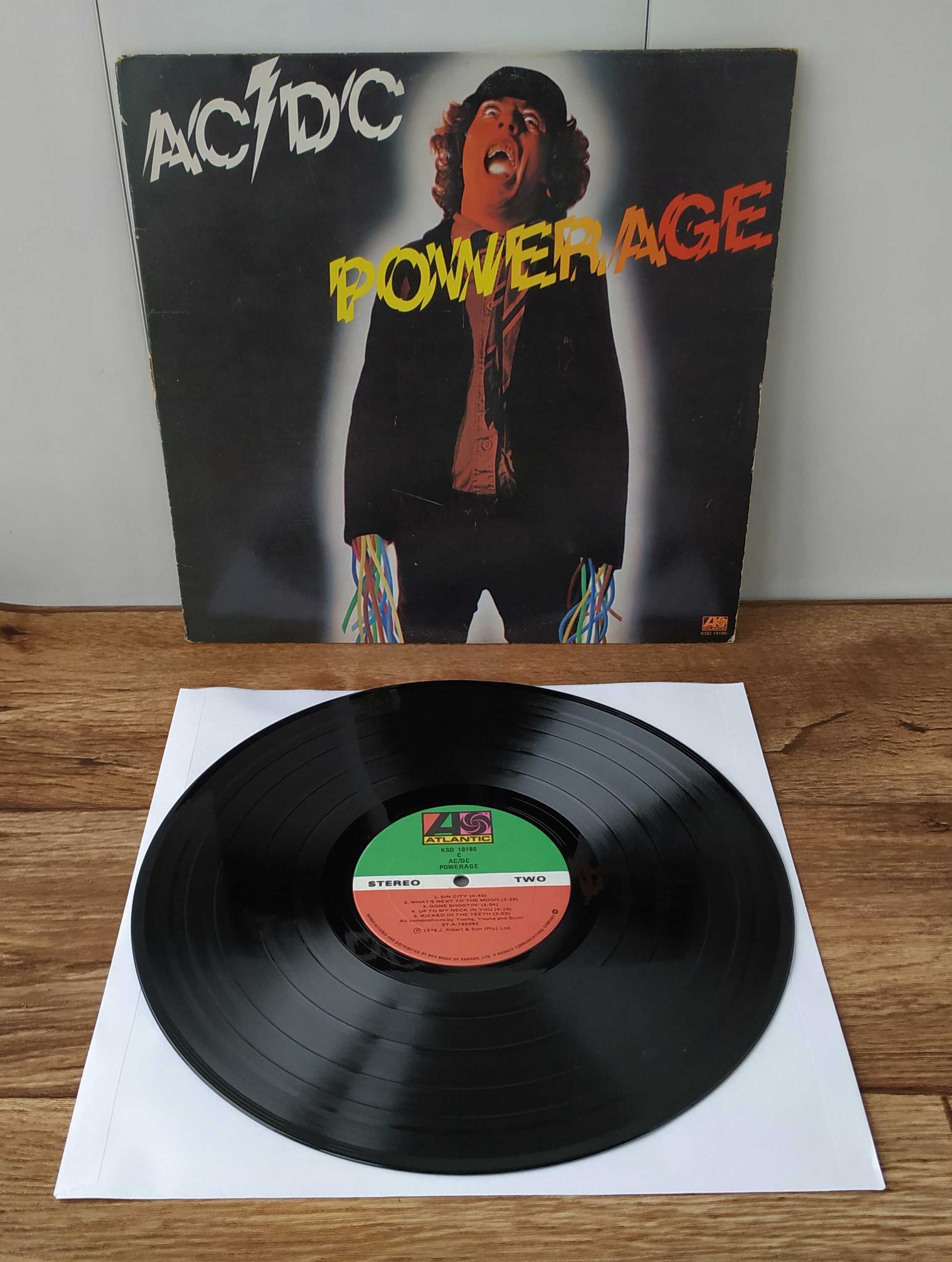 AC/DC – Powerage 1978 1st Press Canada