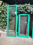 Okno aluminiowe fix 65c142 witryna lufcik naświetle poziome 65x200