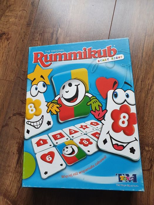 Rummikub rodzinna gra planszowa stan bdb+ od 3 r.ż.