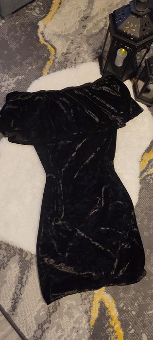 Sukienka Hiszpanka welurowa