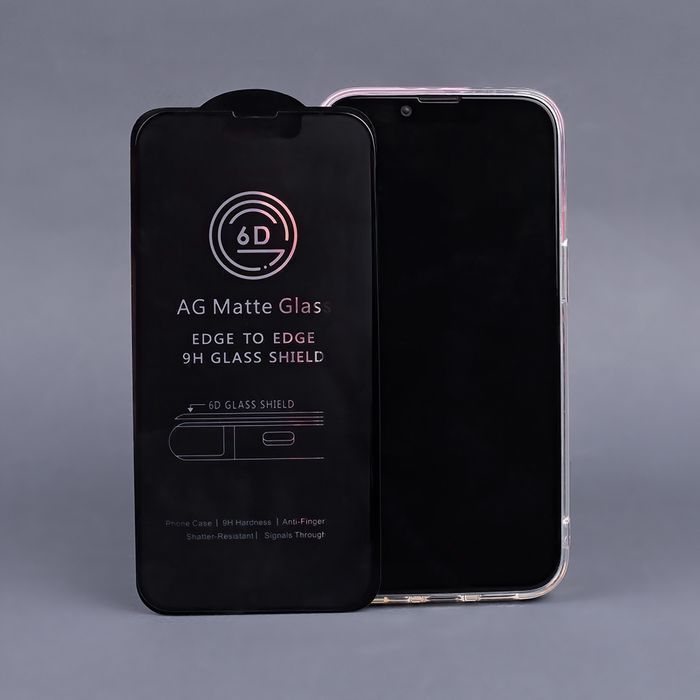 Szkło Hartowane 6D Do Iphone 15 Pro 6,1" Matowe