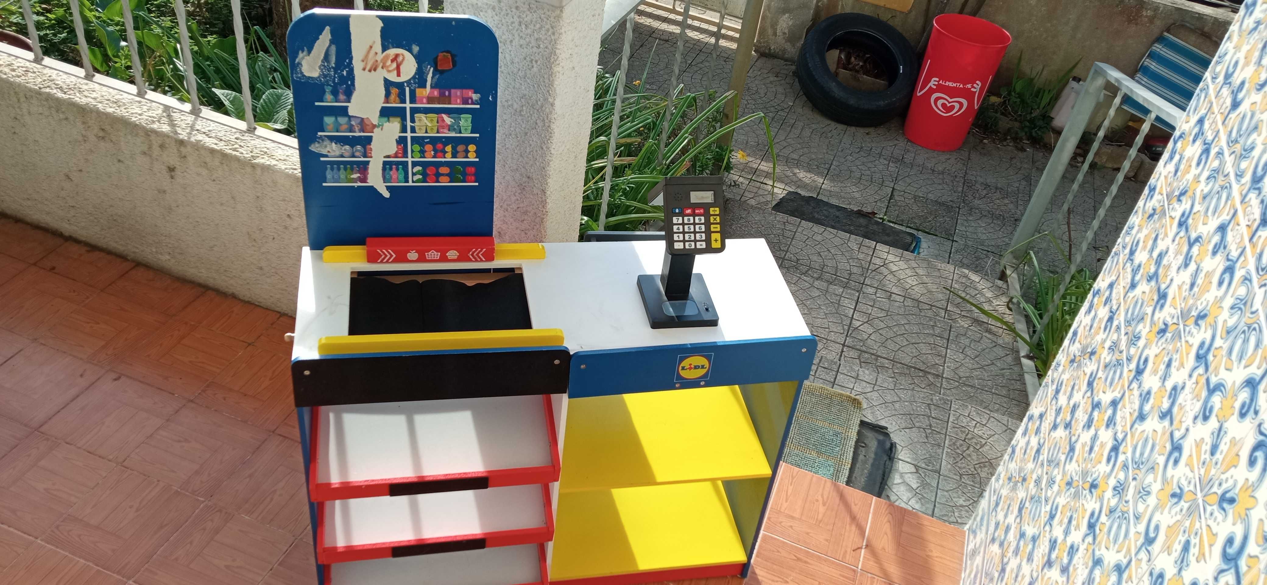 Supermercado Lidl para brincar