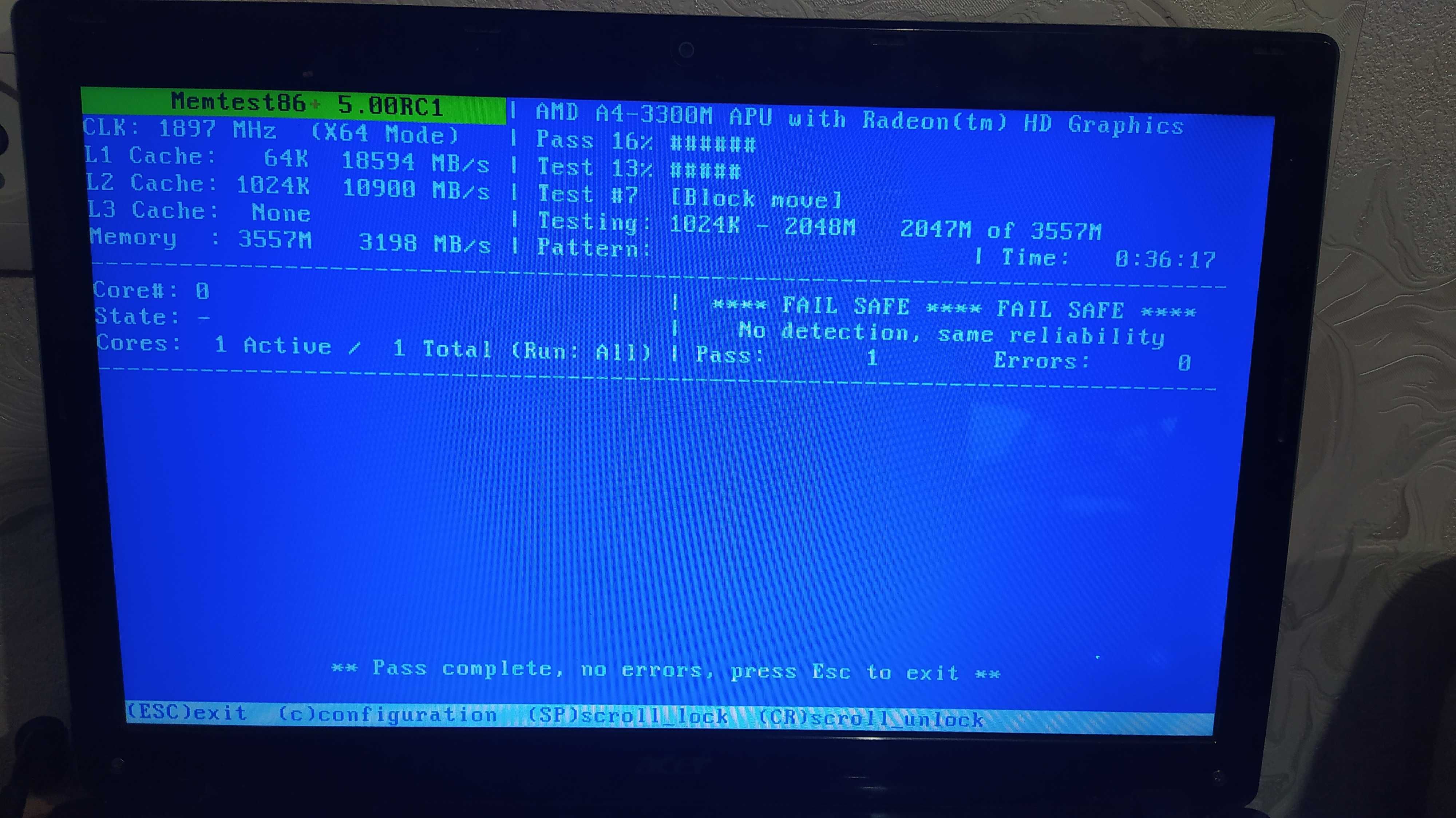 Оперативна память Kingston DDR3 4GB 1600 (PC3-12800)