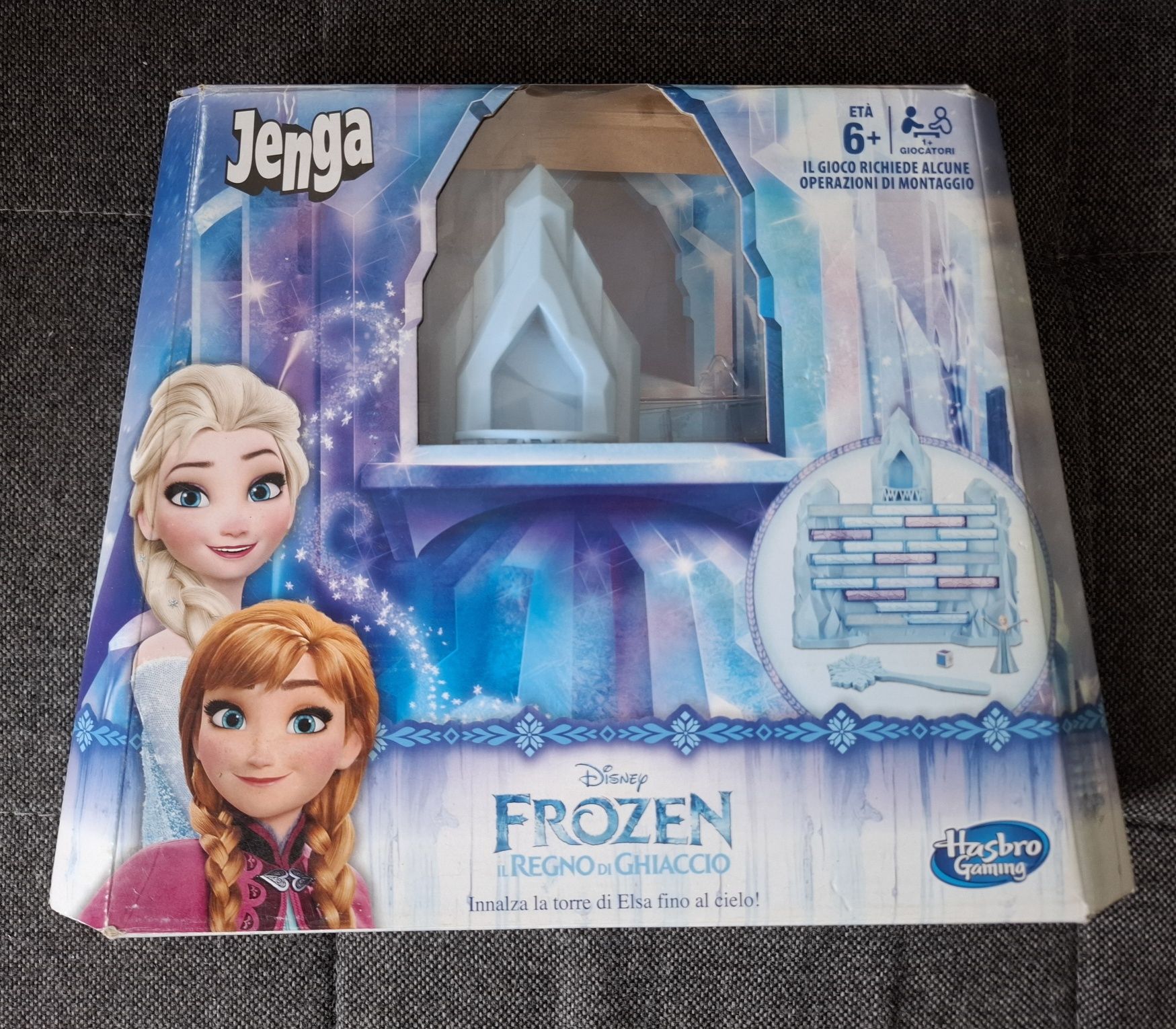 Gra jenga frozen