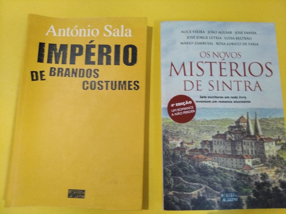 Diversos livros de autores Portuguess (Oficina do livro)