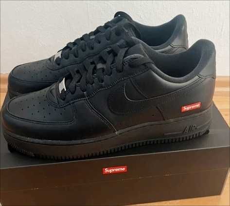 Nike Air Force 1 Low Supreme Black 40/250mm