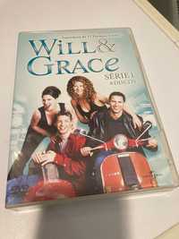 Vendo DVD da série Will and Grace - primeira temporada!