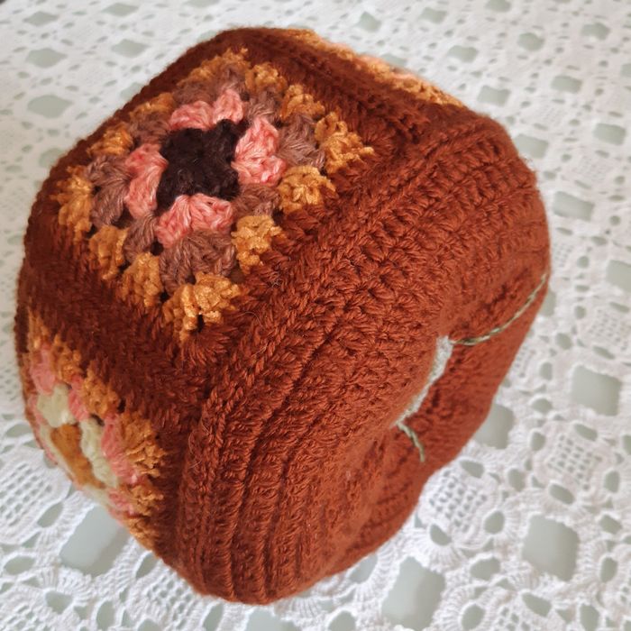 Dynia szydełkowa duża handmade ozdoba