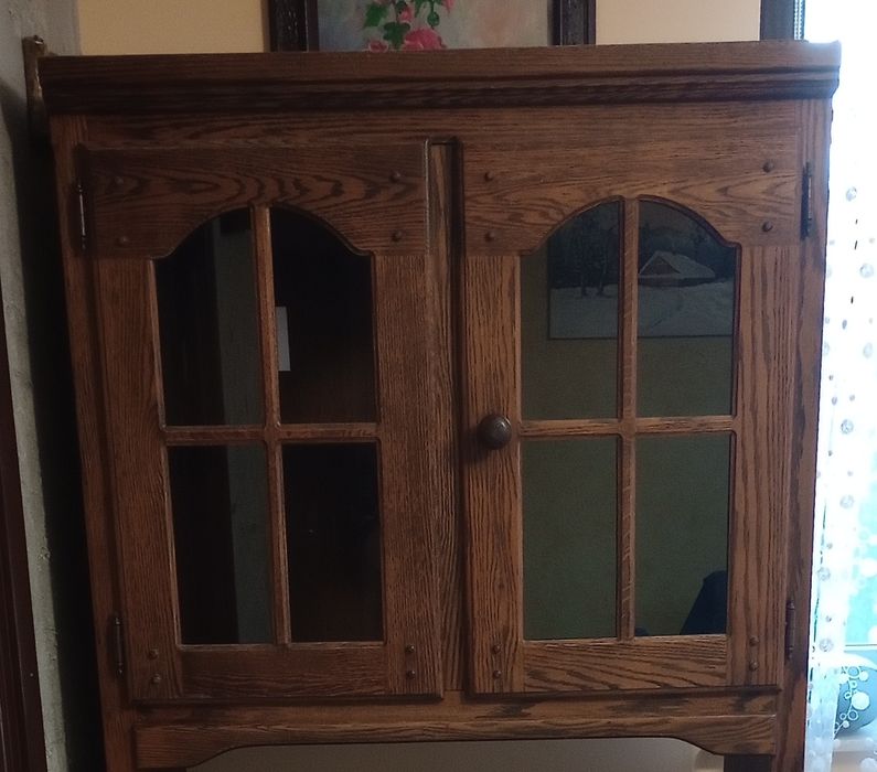 Piękna witryna/kredens  drewniana holenderska