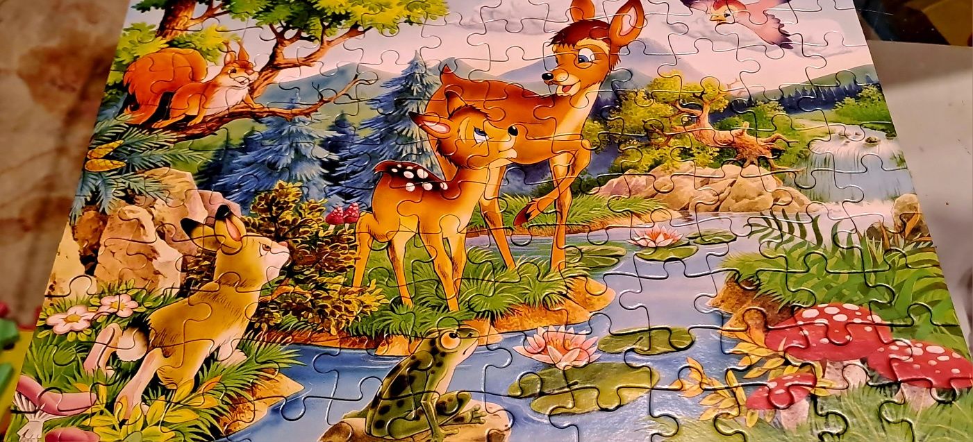 Bambi Castorland Puzzle 120 szt 6+