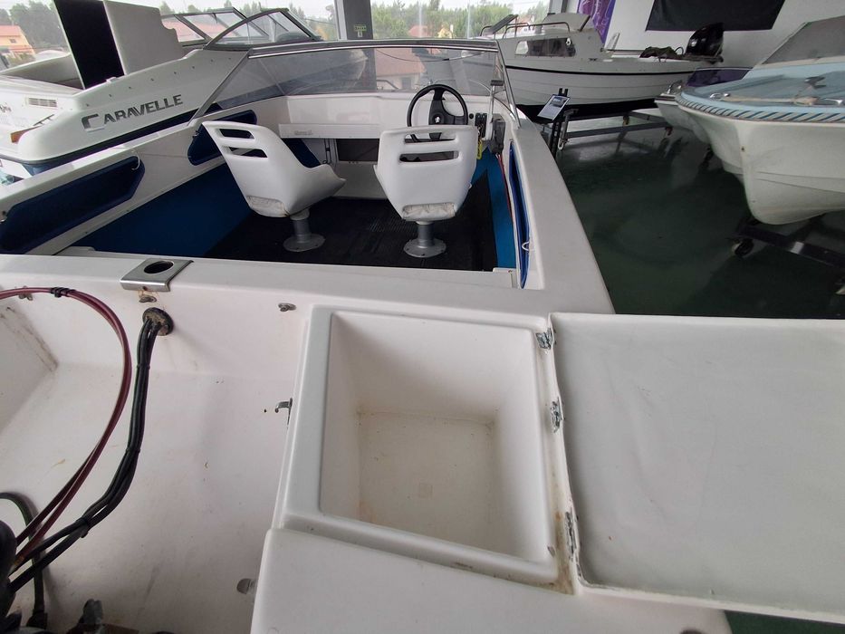 Barco RIAMAR 430ST/ LX com o motor YAMAHA 40HP