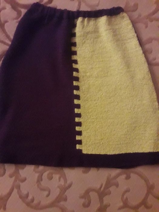 Юбка,ручная вязка